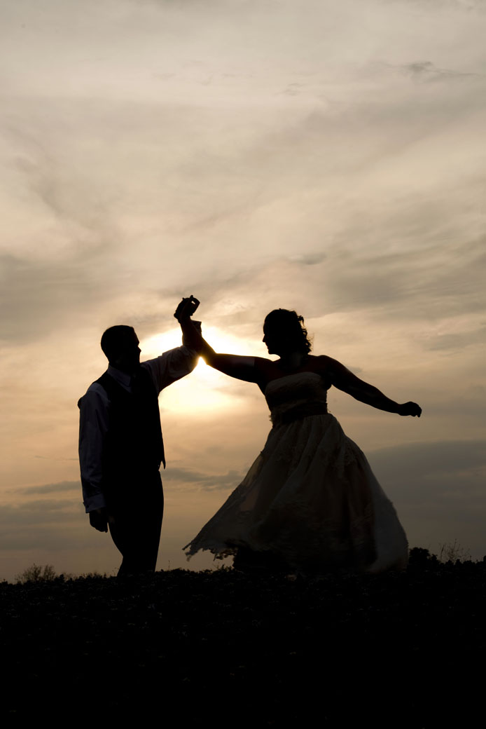 austin wedding photographer sunset