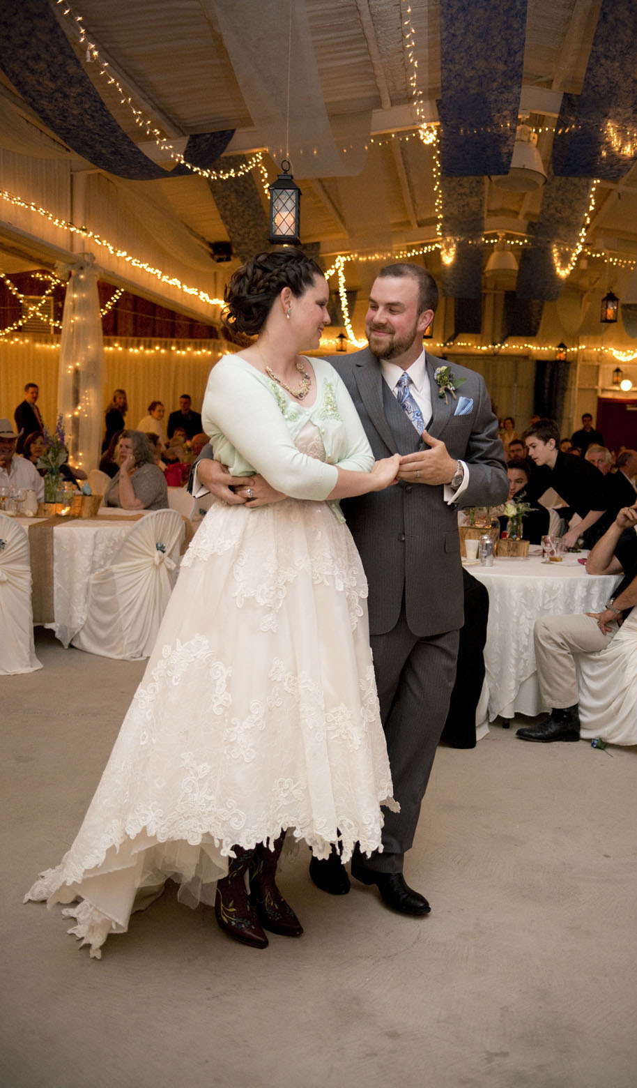 barn wedding reception