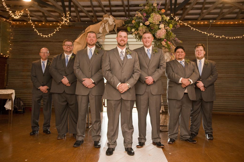 groomsmen gray suites