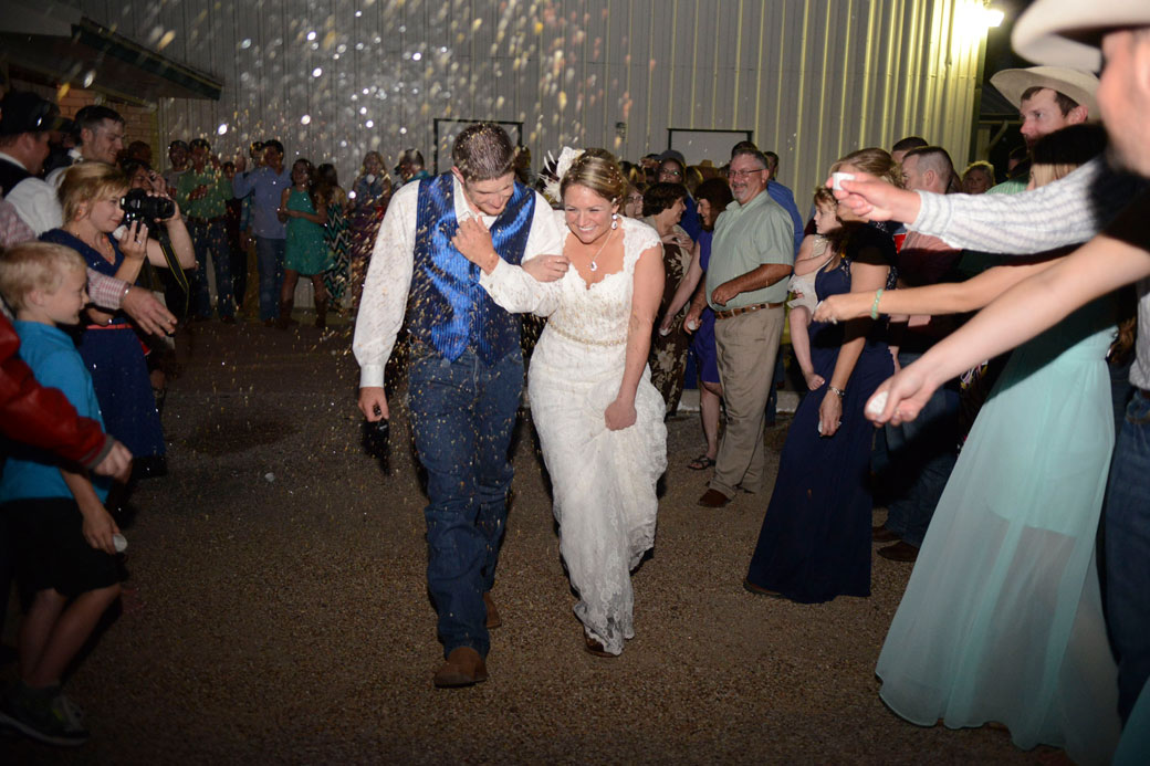 wedding exit wedding exit